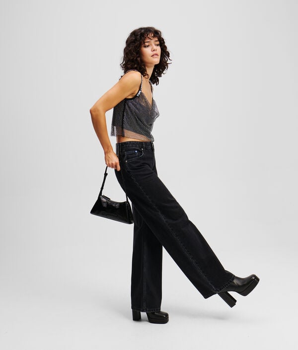 Karl Lagerfeld JEAN DÉCONTRACTÉ TAILLE MI-HAUTE