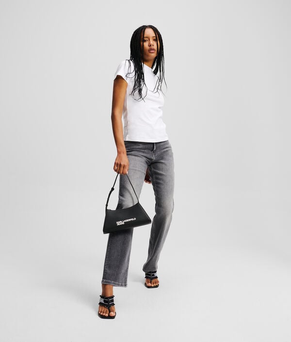 Karl Lagerfeld JEAN DROIT À TAILLE HAUTE