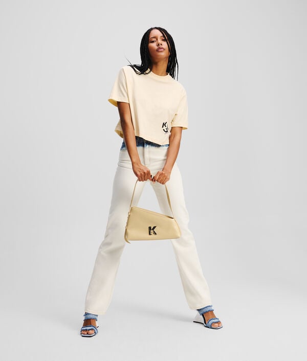 Karl Lagerfeld JEAN DROIT OMBRÉ À TAILLE HAUTE