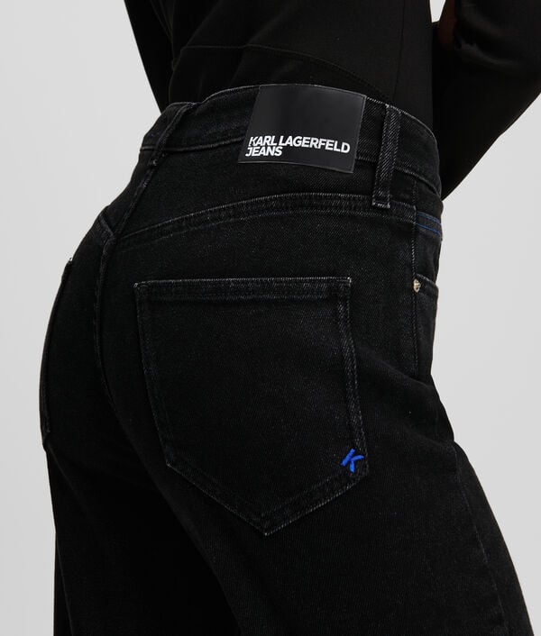 Karl Lagerfeld JEAN DROIT TAILLE HAUTE KLJ