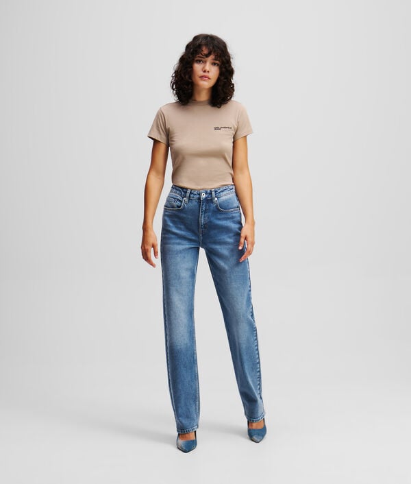 karl lagerfeld JEAN DROIT TAILLE HAUTE