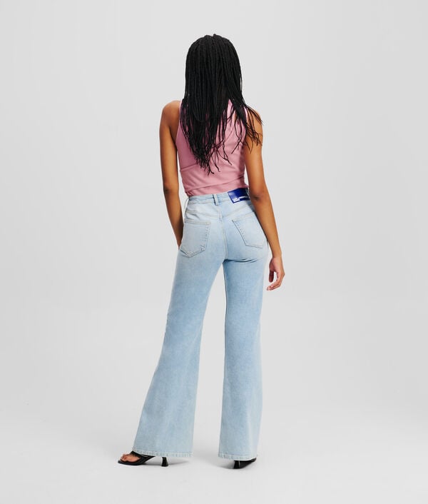Karl Lagerfeld JEAN FLARE EN DENIM TAILLE HAUTE