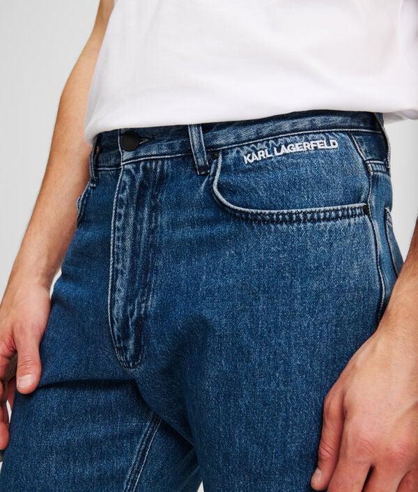 Karl Lagerfeld JEAN FUSELÉ À LOGO KARL