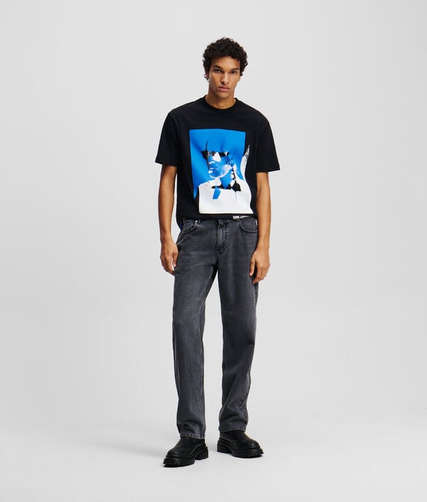 Karl Lagerfeld JEAN IMPRIMÉ DROIT