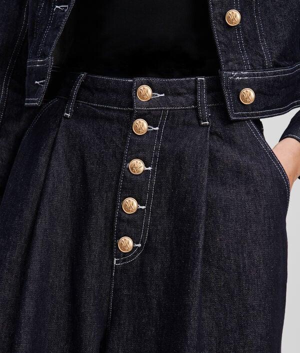 Karl Lagerfeld JEAN LARGE À BRAGUETTE BOUTONNÉE