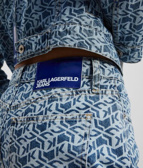 Karl Lagerfeld JEAN MOM AVEC IMPRIMÉ INTÉGRAL