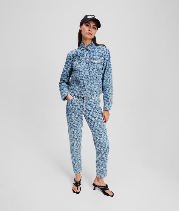 Karl Lagerfeld JEAN MOM AVEC IMPRIMÉ INTÉGRAL