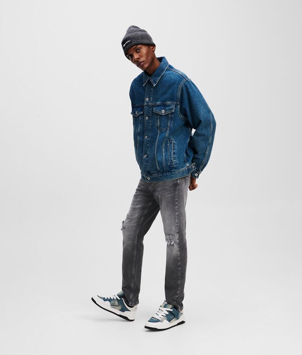 Karl Lagerfeld JEAN SLIM EFFET USÉ