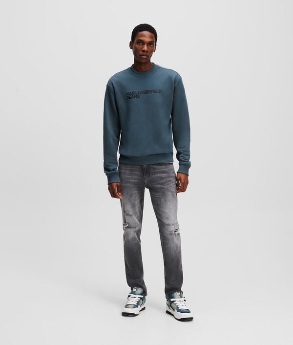 karl lagerfeld JEAN SLIM EFFET USÉ