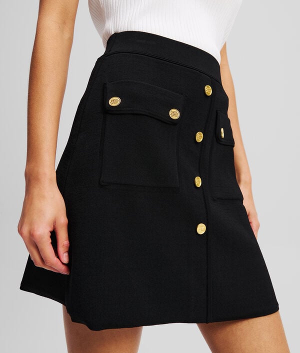 Karl Lagerfeld JUPE À BOUTONS