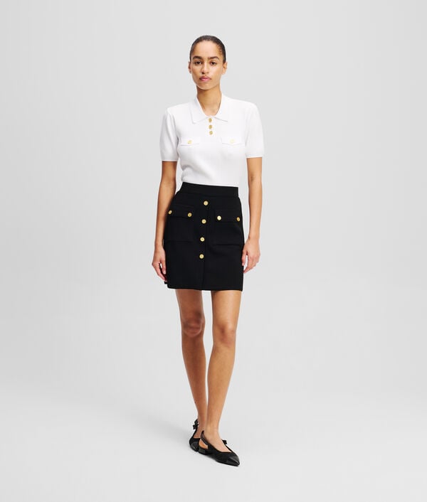 Karl Lagerfeld JUPE À BOUTONS
