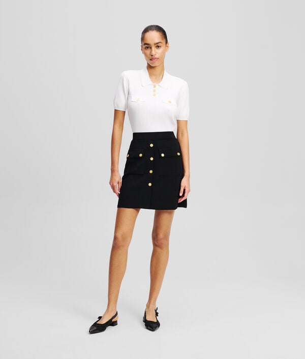 karl lagerfeld JUPE À BOUTONS