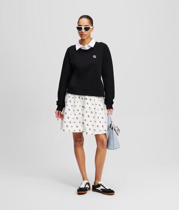 Karl Lagerfeld JUPE À IMPRESSION IKON INTÉGRALE