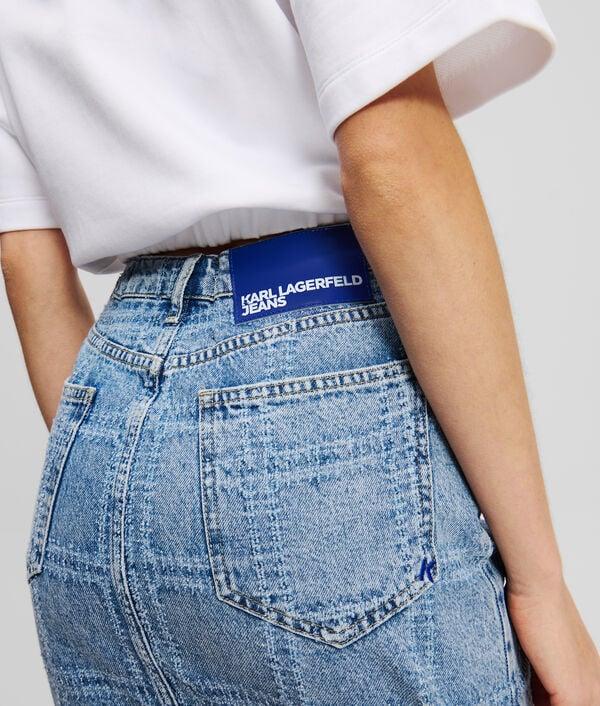 Karl Lagerfeld JUPE EN DENIM PATCHWORK