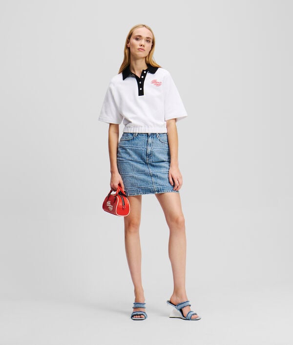 Karl Lagerfeld JUPE EN DENIM PATCHWORK