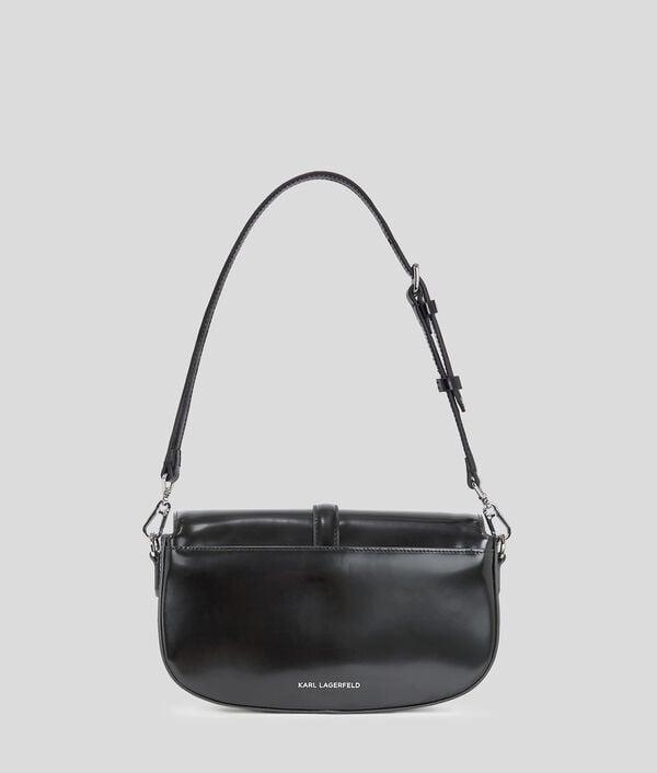 Karl Lagerfeld K/AUTOGRAPH LEATHER SHOULDER BAG