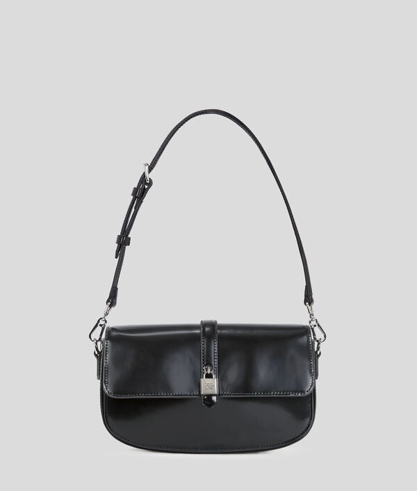 karl lagerfeld K/AUTOGRAPH LEATHER SHOULDER BAG