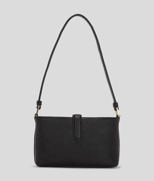 Karl Lagerfeld K/AUTOGRAPH PADLOCK SHOULDER POUCH