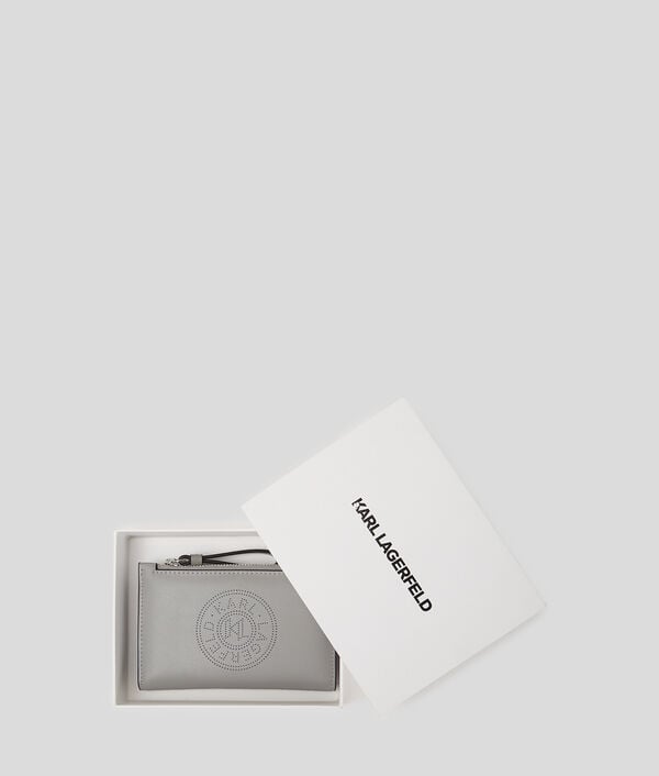 Karl Lagerfeld K/CIRCLE SLIM BIFOLD WALLET