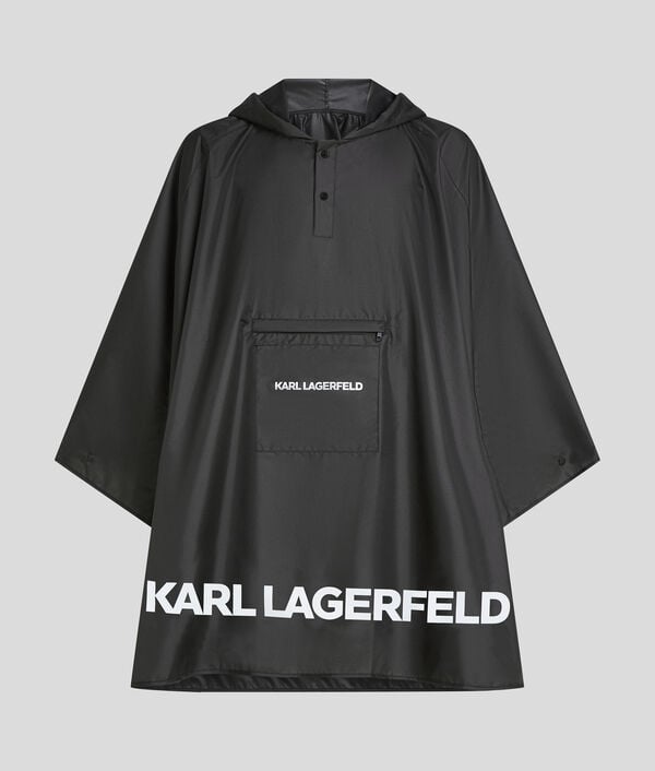 karl lagerfeld K/ESSENTIAL PACKABLE PONCHO
