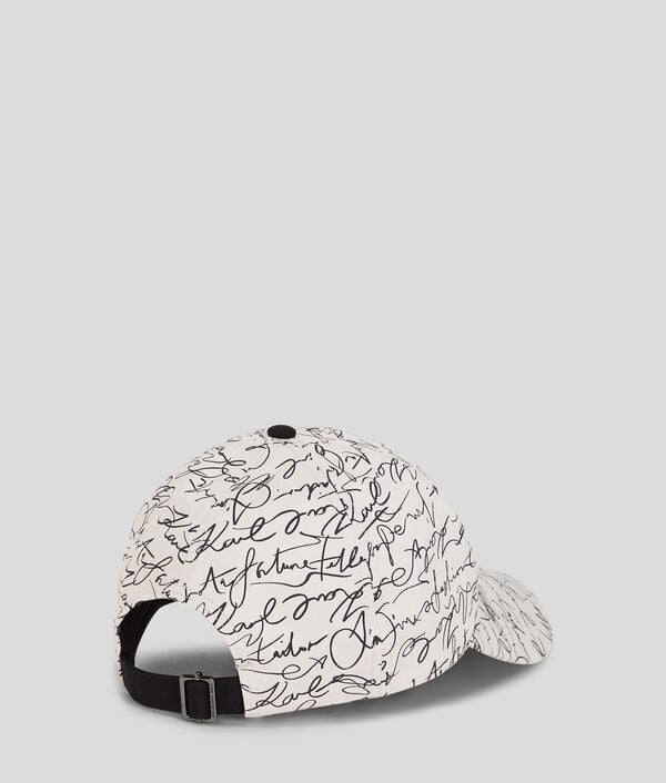 Karl Lagerfeld K/ESSENTIAL SCRIBBLE CAP