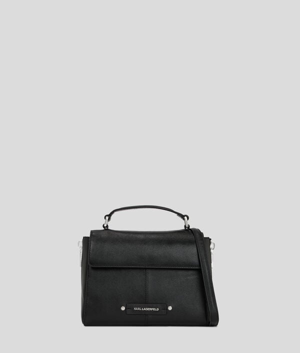 karl lagerfeld K/HARDWARE SMALL TOP HANDLE BAG