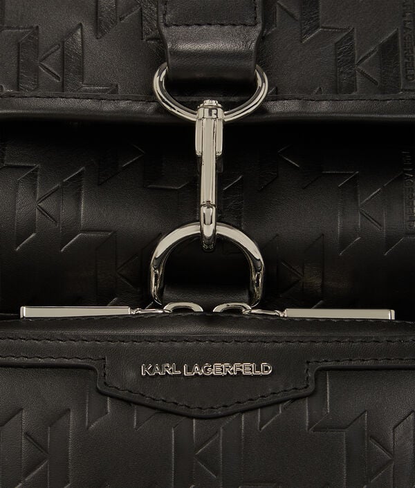 Karl Lagerfeld K/LOOM LEATHER BACKPACK