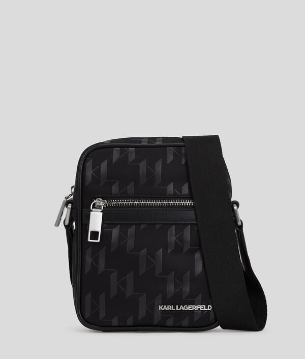 karl lagerfeld K/MONOGRAM CROSSBODY BAG