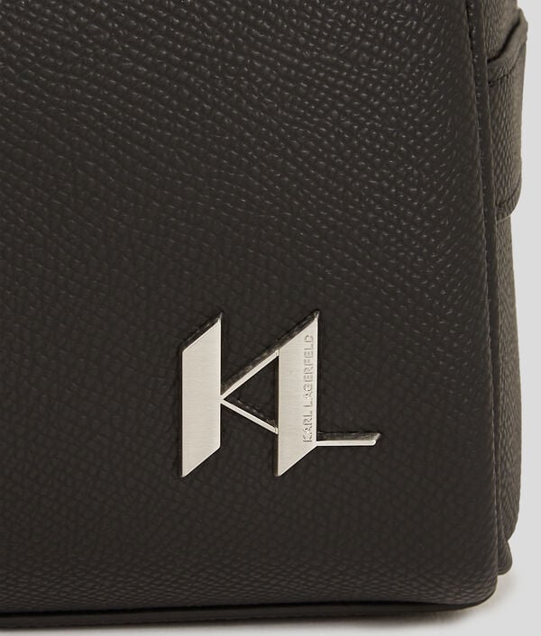 Karl Lagerfeld K/MONOGRAM LEATHER WASH BAG