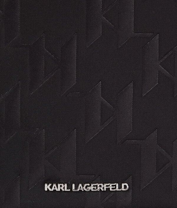 Karl Lagerfeld K/MONOGRAM PASSPORT HOLDER