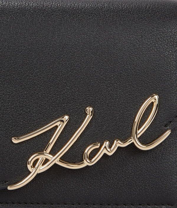 Karl Lagerfeld K/SIGNATURE CROSSBODY WALLET