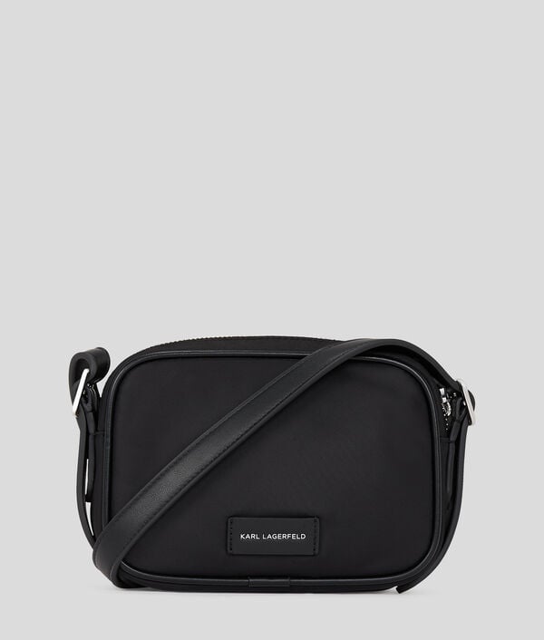 Karl Lagerfeld K/SIGNATURE NYLON CROSSBODY POUCH