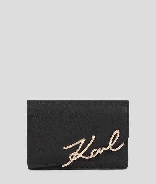 karl lagerfeld K/SIGNATURE SMALL WALLET