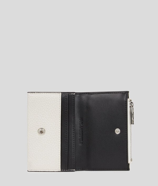 Karl Lagerfeld K/SKUARE GRAINY SMALL WALLET