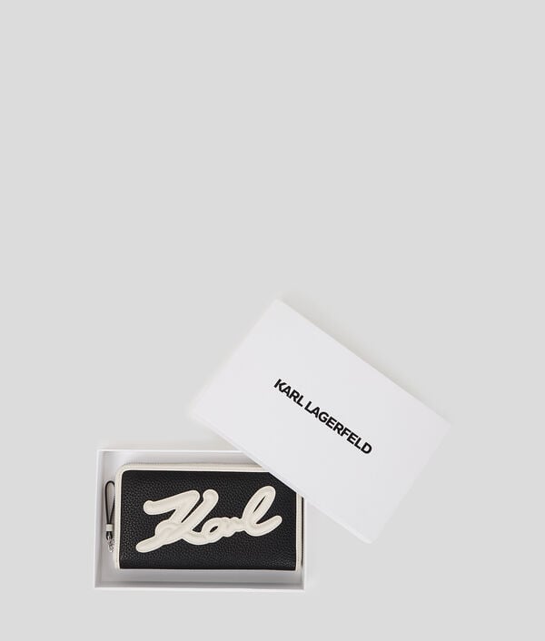 Karl Lagerfeld K/SKUARE GRAINY WALLET