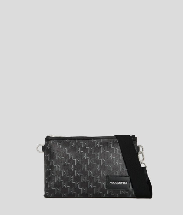 karl lagerfeld K/VOYAGE CROSSBODY POUCH