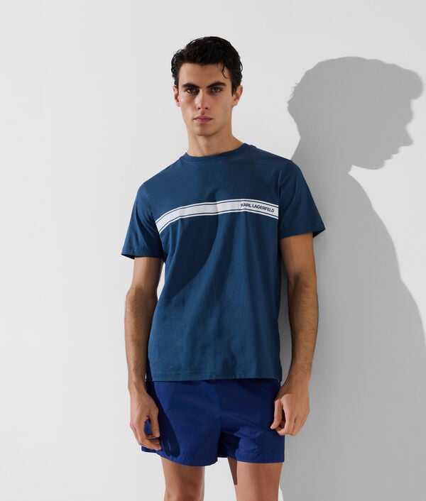 karl lagerfeld KARL LOGO BEACH T-SHIRT