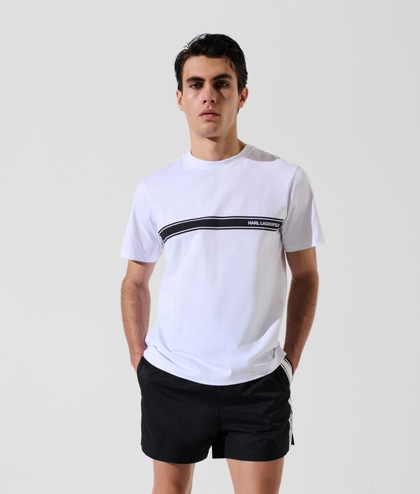 karl lagerfeld KARL LOGO BEACH T-SHIRT