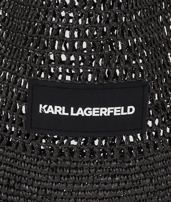 Karl Lagerfeld KARL LOGO CROCHET BEACH BAG