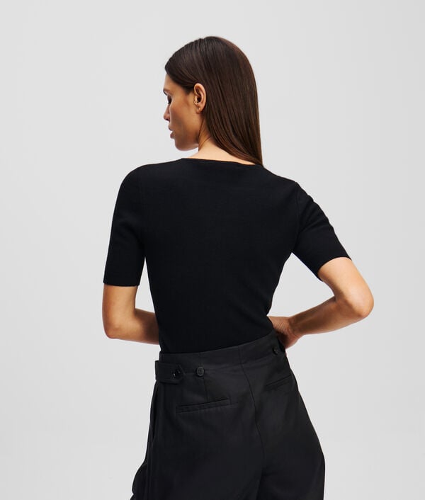 Karl Lagerfeld KARL SIGNATURE Breloque KNIT TOP