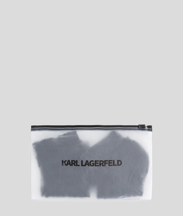 Karl Lagerfeld KL MONOGRAM MESH SOCKS – 2-PACK