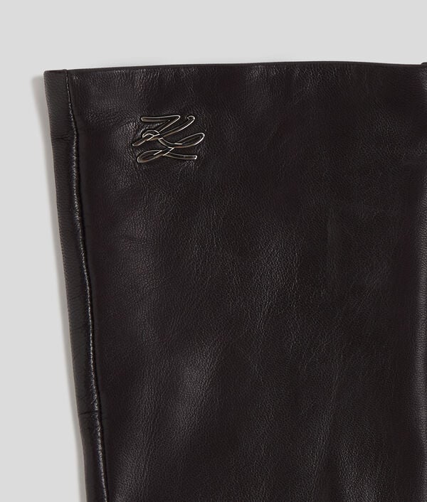 Karl Lagerfeld LONGS GANTS EN CUIR K/AUTOGRAPH