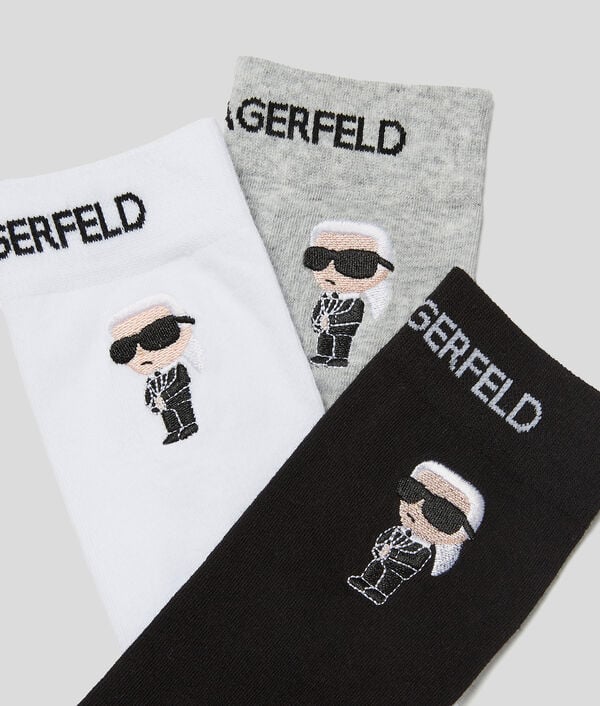 Karl Lagerfeld Lot De 3 paires De Chaussettes IKON