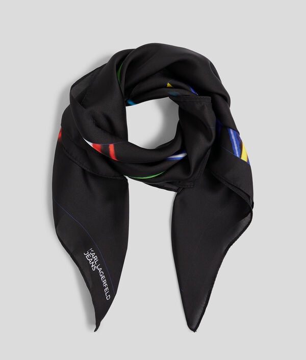 Karl Lagerfeld LOVE UNLOCKED BANDANA SCARF