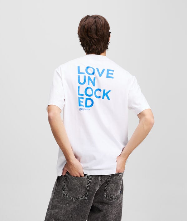 Karl Lagerfeld LOVE UNLOCKED T-SHIRT
