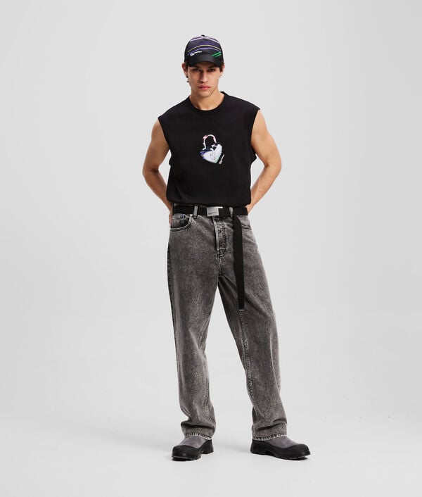 Karl Lagerfeld LOVE UNLOCKED TANK TOP