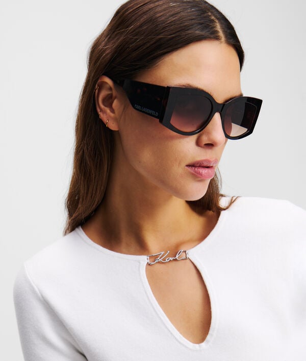 Karl Lagerfeld LUNETTES DE SOLEIL AVEC LOGO KARL