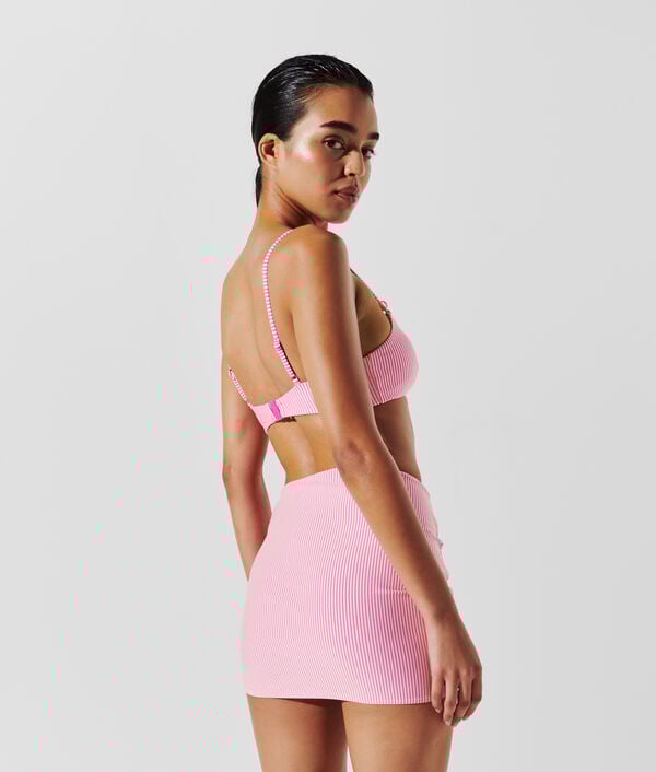 Karl Lagerfeld MINI PARÉO À RAYURES IKON