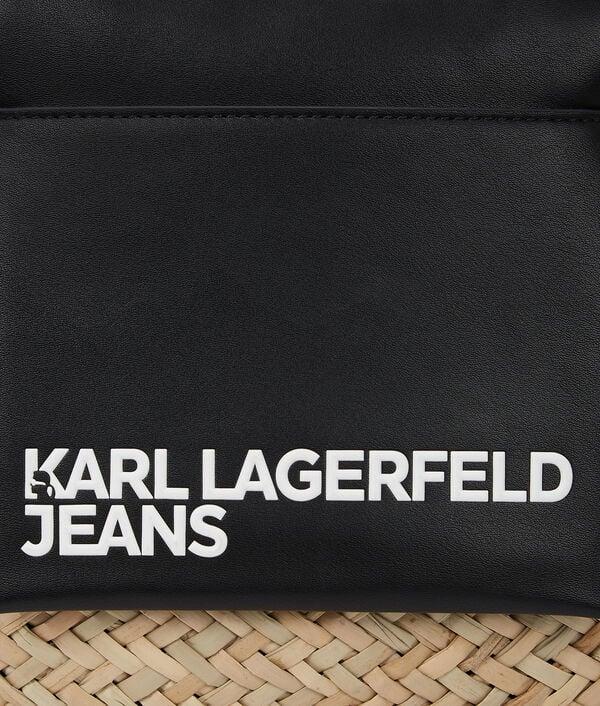 Karl Lagerfeld MINI-TOTE BAG EN RAPHIA