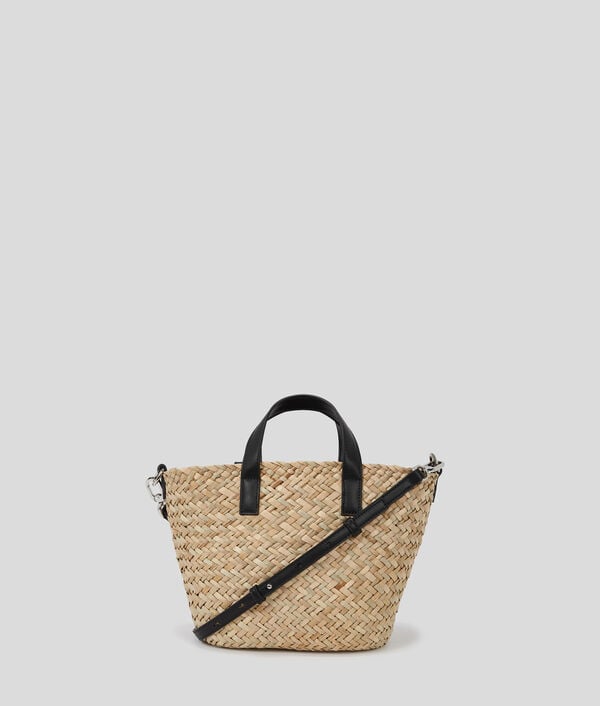 Karl Lagerfeld MINI-TOTE BAG EN RAPHIA